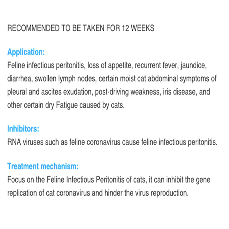 FIP Treatment Injection 20mg/ml 5.5ml ph1.8（Reservation required，Gs441524 Liquid Formula Supplement for feline infectious peritonitis(FIP & FIPV)）